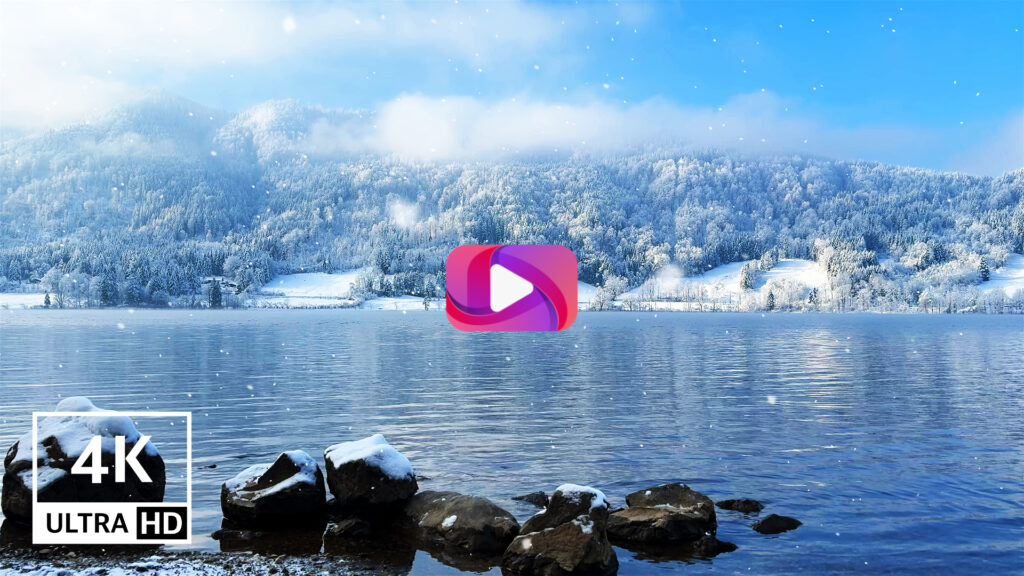 Snowy-Winter-Mountain-Lake-Peaceful-Snowing-at-Schliersee-Bavarian-Winter-Nature-Calm-Snowfall-NaturSpezl-Relaxing-Alpine-Sounds-of-Bavaria-Germany-for-Relaxation-and-Peace-Stress-Relief