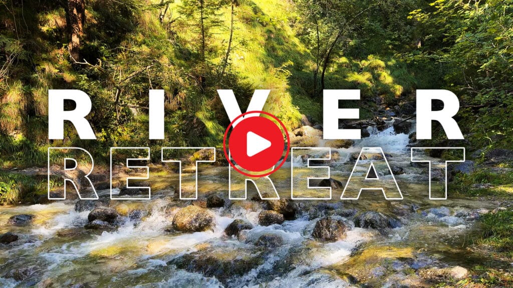 1 HOUR RIVER NATURE RETREAT - Relaxing Ambient Sound of Flowing Water - Homepage Thumbnail V2